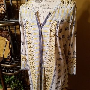 Lucky Brands soft knit bobo top